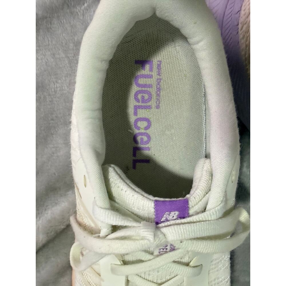New Balance FuelCell Propel v4 Running Shoes White Purple Women's 10 - Picture 9 of 12